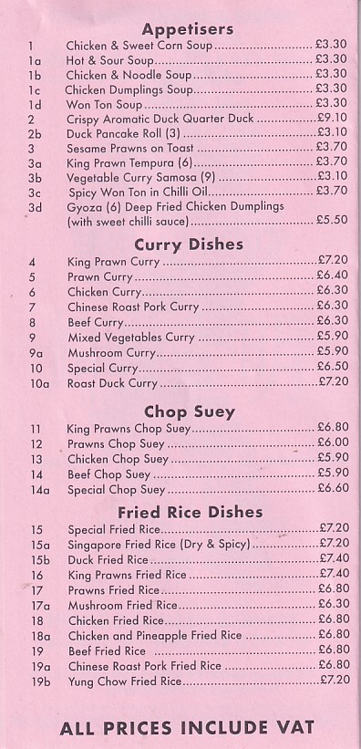 ming fai chinese Gowerton